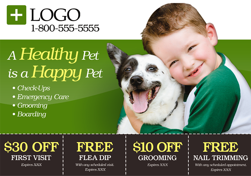 veterinarian postcard example