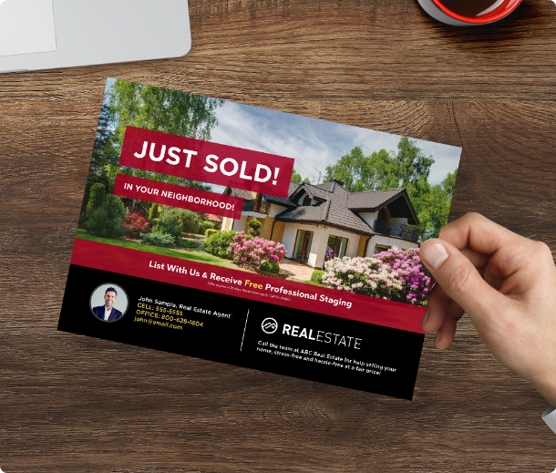 automated direct mail api postcard template