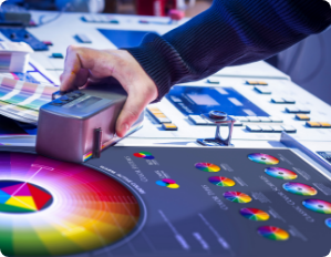 automated direct mail postcard production