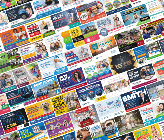 a collection of postcard design templates