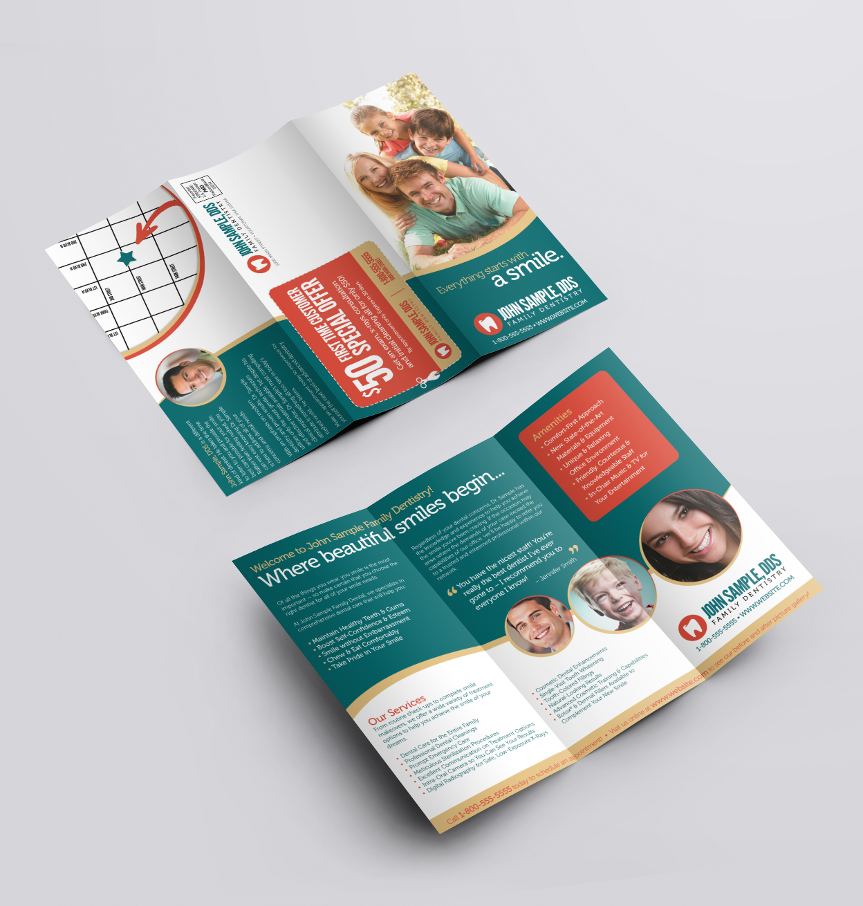 brochure product sample