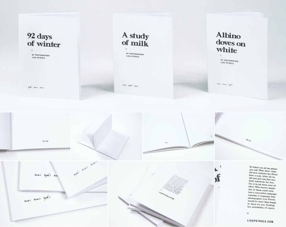 blank pages direct mail